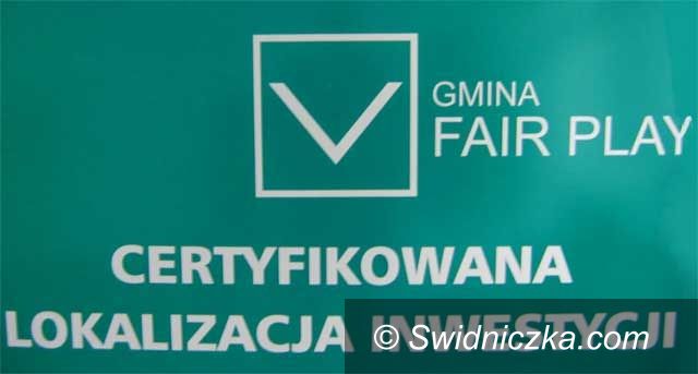 Świebodzice: Świebodzice z certyfikatem Fair Play