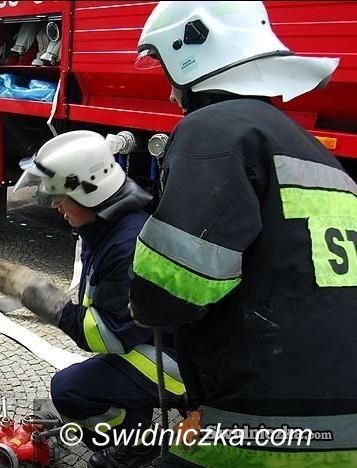 Strzegom: Podpalenie w Strzegomiu