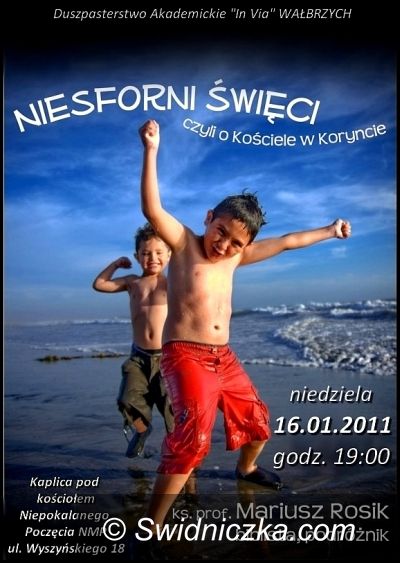 Wałbrzych: Niesforni święci w Wałbrzychu
