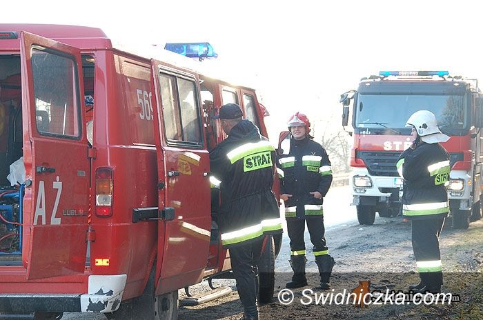 powiat świdnicki: Groźne wypadki: dwa rozbite focusy, sprinter i tico