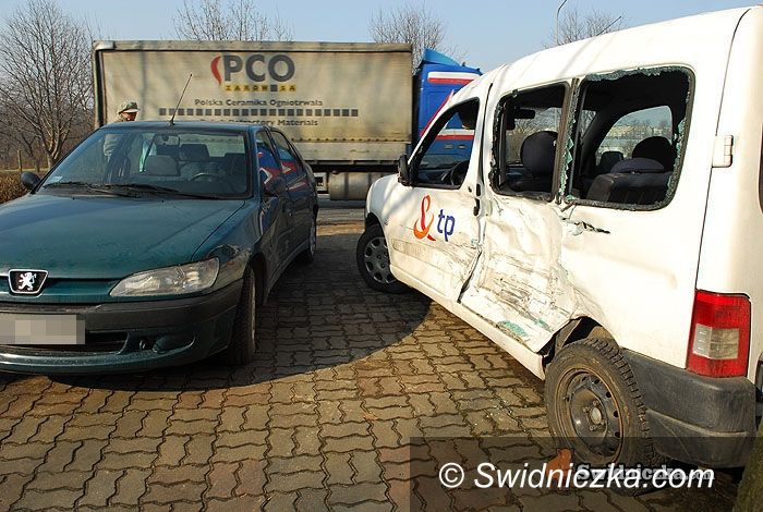 Świdnica: Dzień pełen stłuczek