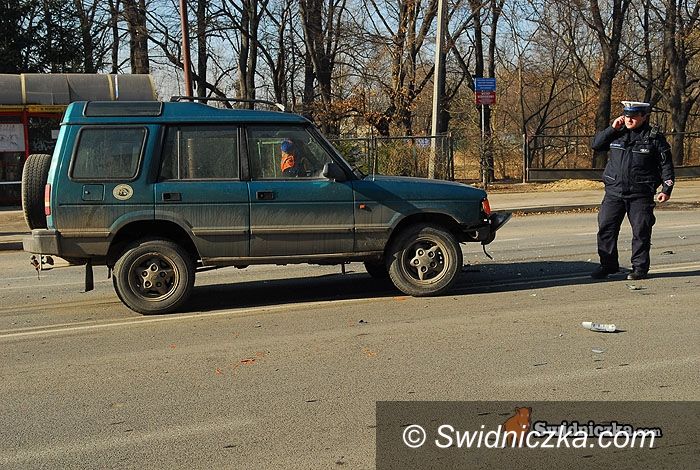 Świdnica: Kolizja na Westerplatte