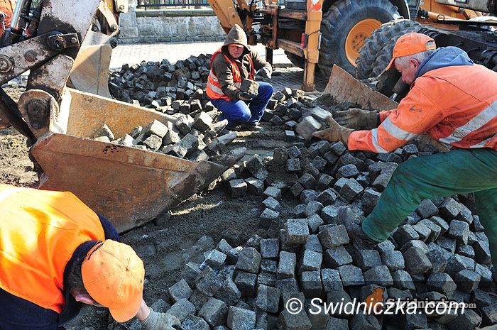 Świdnica: Remont Wałbrzyskiej ruszył – ma być bardziej komfortowo