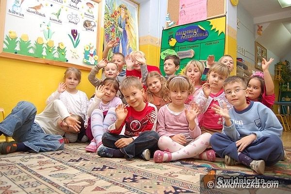 Świdnica: 820 wolnych miejsc w 7 miejskich przedszkolach