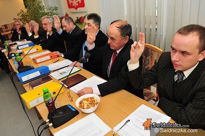 gmina Świdnica: Pożyczka na drogę i inne uchwały na VIII sesję świdnickiej gminy
