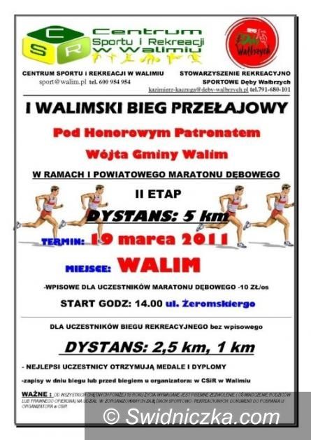 Walim: Nowy bieg w Walimiu