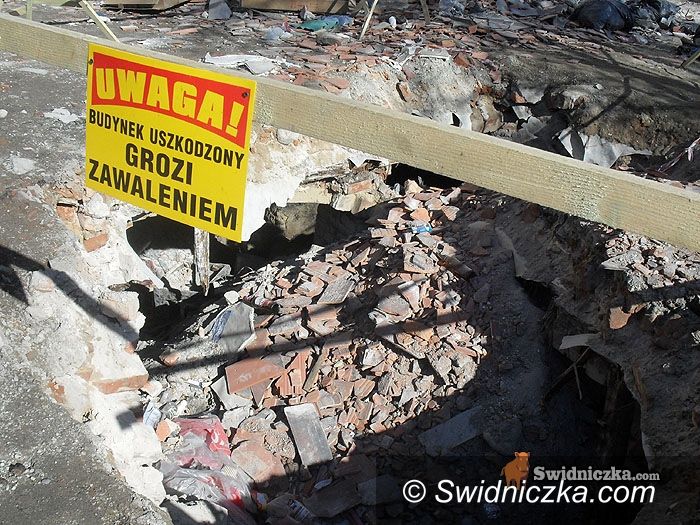Świdnica: Dziura straszy od listopada