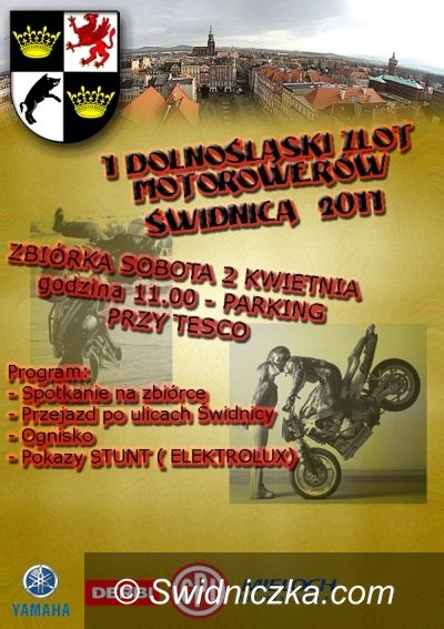 Świdnica: Motorowerzyści spotykają się w Świdnicy