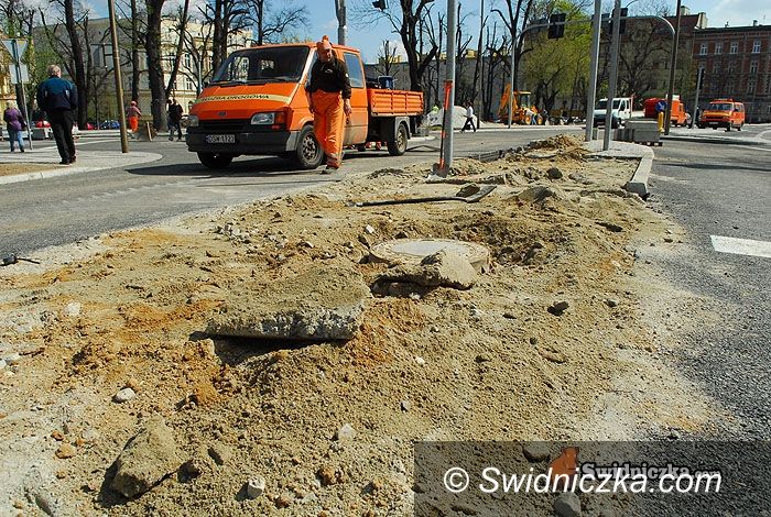 Świdnica: Spartaczyli, teraz poprawią – plac świętej Małgorzaty idzie do poprawki