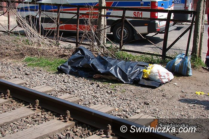 Świdnica: Tragedia na torach