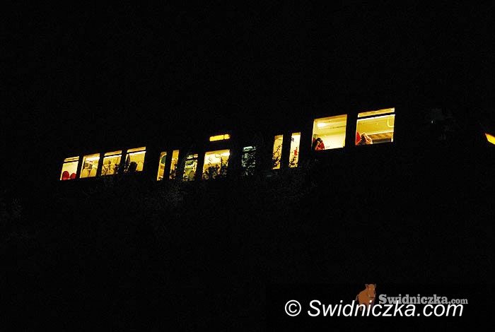 Świdnica: Szaleniec z nożem na torach