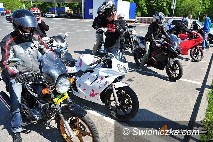 Świdnica: Zlot motorowerów – tym razem skromniej