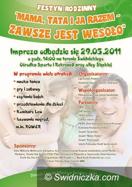 Świdnica: Festyn dla dzieci i ich rodzin