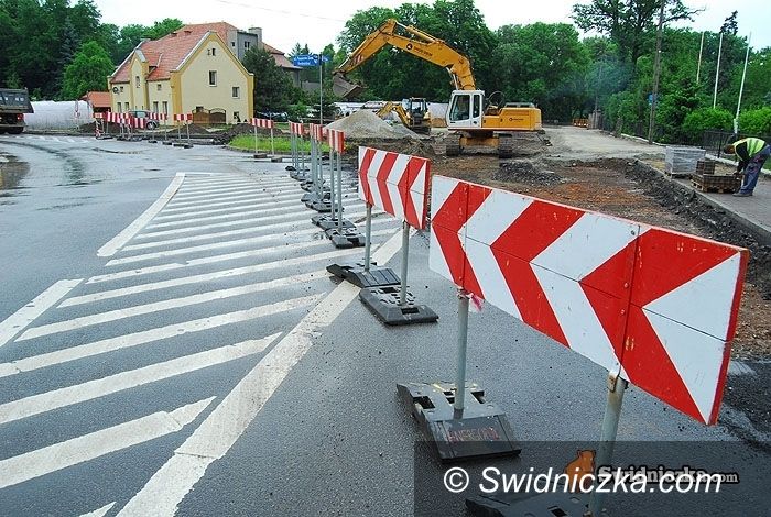 Świdnica: Rusza budowa ronda – będą zmiany w organizacji ruchu