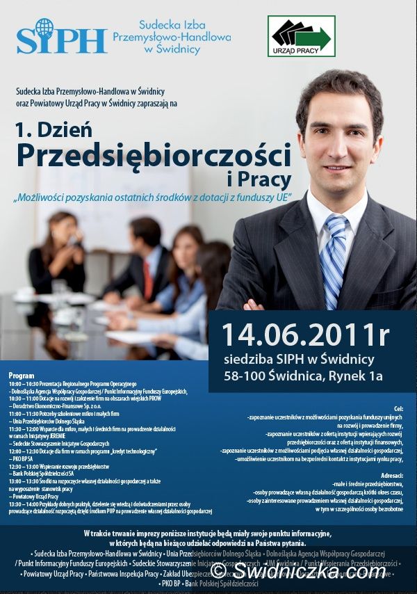 Świdnica: Dziś Dzień Przedsiębiorczości i Pracy