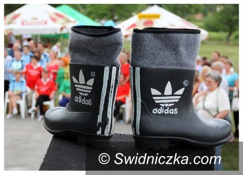 Dobromierz: Gumiaki sołtysowej na licytację