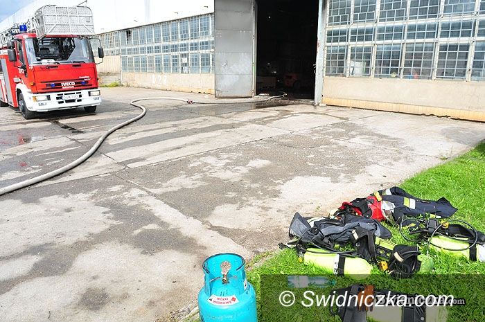 Świdnica: Spłonęła fabryka 