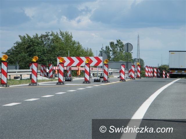 Świebodzice: Utrudnienia na krajowej 35–tce