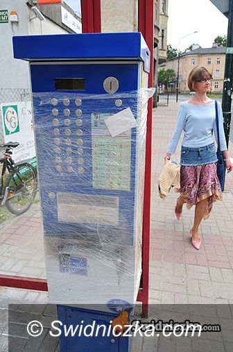 Świdnica: Tu biletu nie kupisz – biletomat spalony