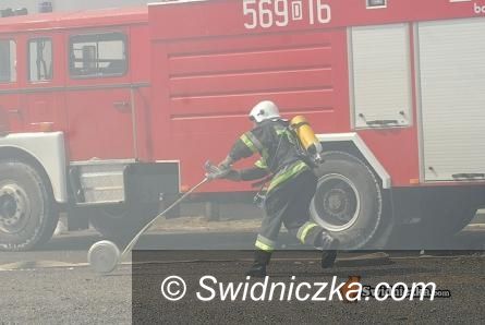 Świebodzice: Spłonęło mieszkanie w Świebodzicach