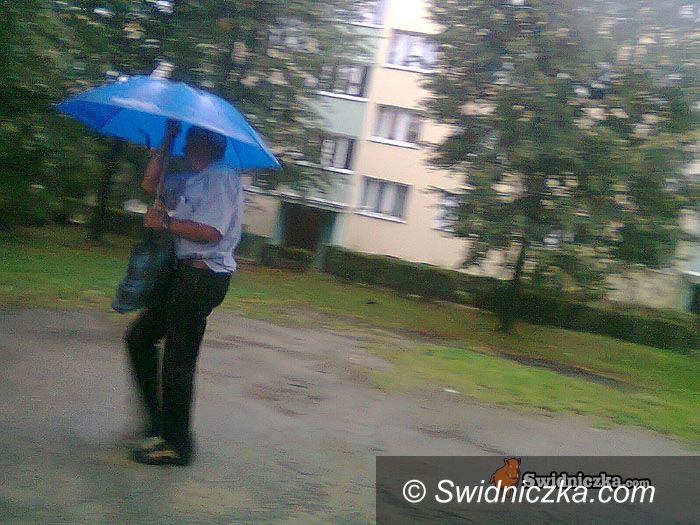 Świdnica: Nad Świdnicą przechodzą burze i ulewy [foto – video]