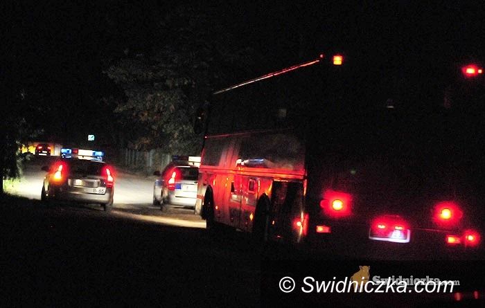Świdnica: Kibice kontra Policja – zadyma na świdnickim stadionie