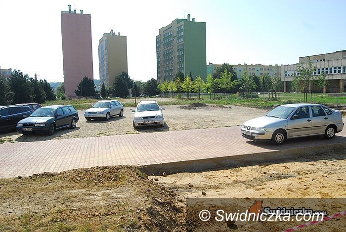 Świdnica: Nowy parking na Osiedlu Młodych