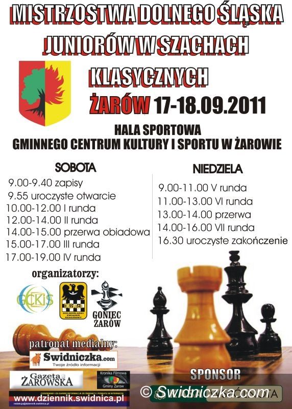 Żarów: Pod naszym patronatem: Żarów będzie gospodarzem Mistrzostw Dolnego Śląska