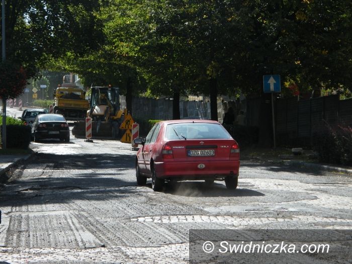 Świebodzice: Świdnicka w remoncie