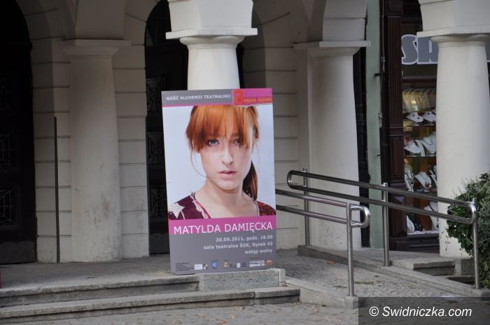 Świdnica: Matylda Damięcka odwiedzi Świdnicę