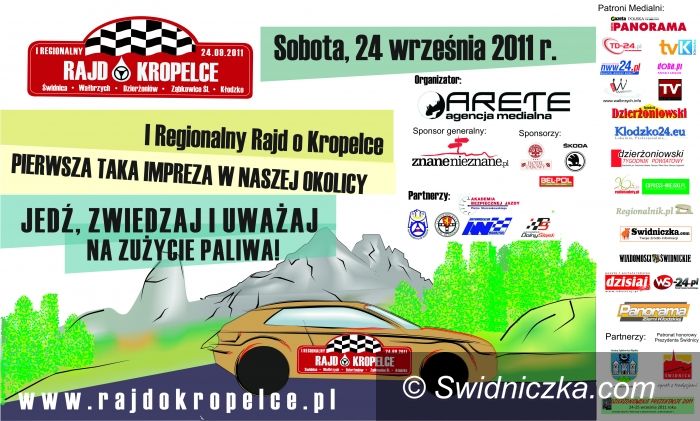 Świdnica/Wałbrzych/Kłodzko: Rajd o Kropelce – to już jutro