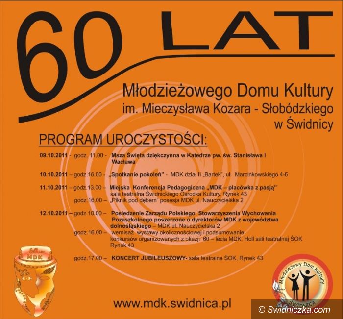 Świdnica: 60–lecie Młodzieżowego Domu Kultury