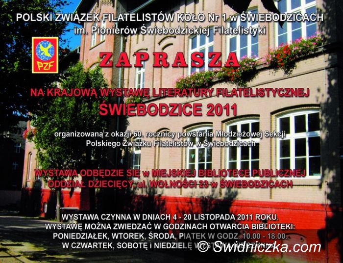 Świebodzice: Krajowa wystawa literatury filatelistycznej