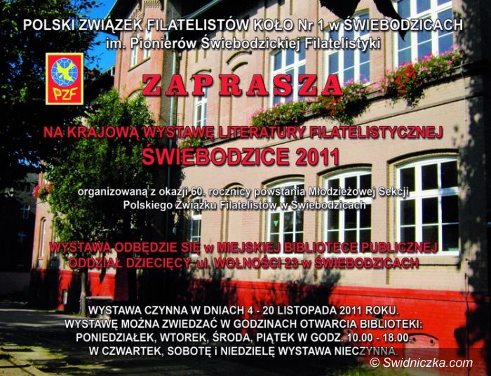 Świebodzice: Krajowa wystawa literatury filatelistycznej