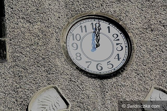 Świdnica/Region/Kraj: Zmiana czasu na zimowy