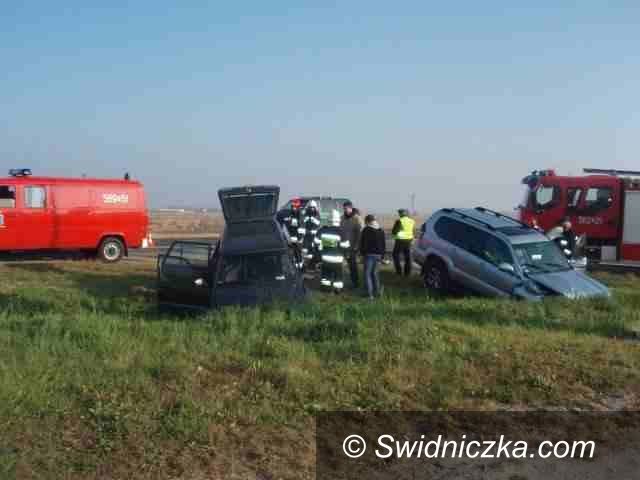 Dobromierz: Wypadek w Dobromierzu, są ranni