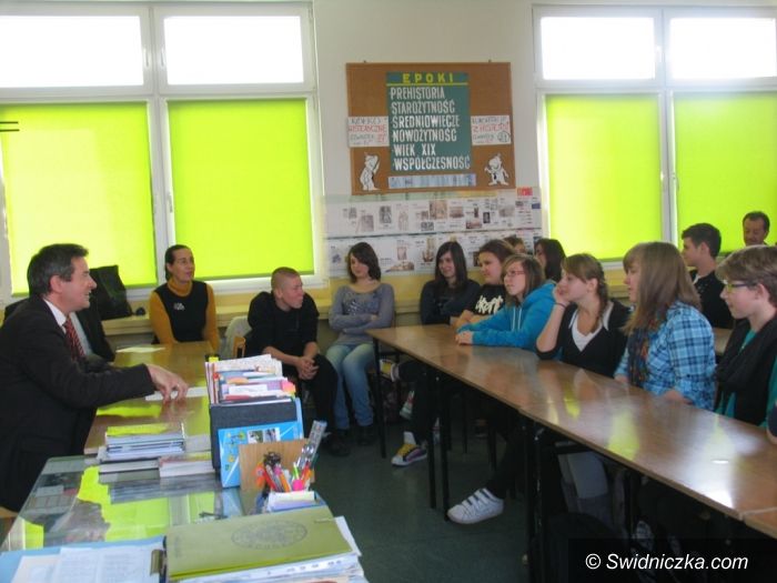 Świdnica: Lekcja z prezydentem Murdzkiem