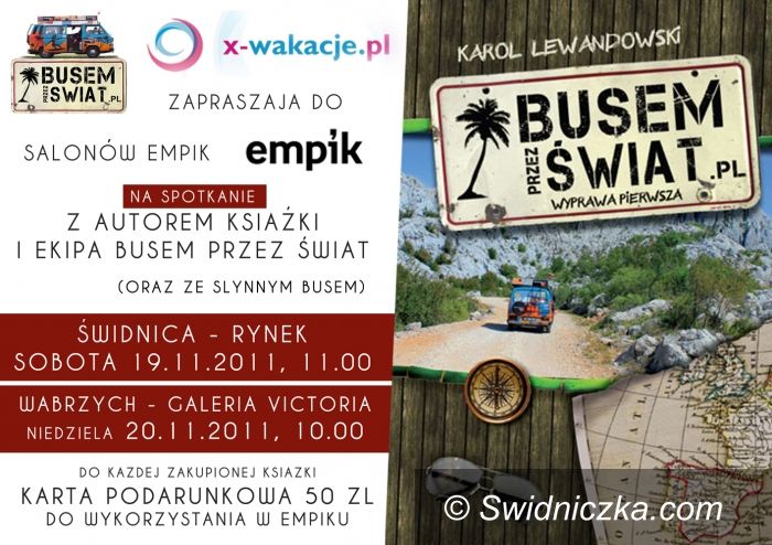Świdnica: Ekipa  Busa Przez Świat już niebawem w świdnickim Empiku