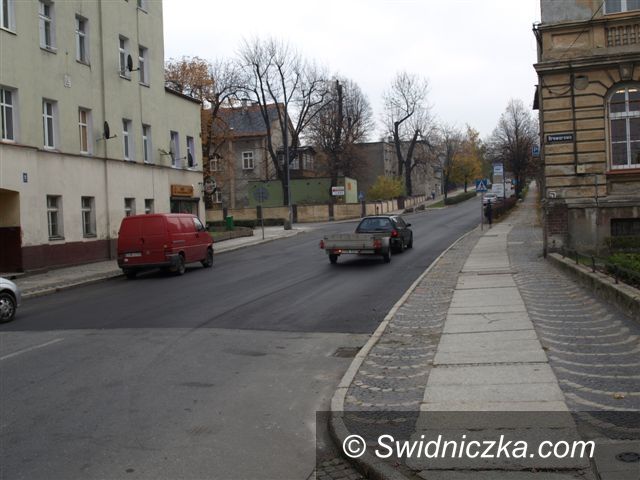 Świebodzice: Ulica Świdnicka w Świebodzicach wyremontowana