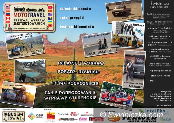 Świdnica: Festiwal MotoTravel po raz pierwszy niebawem w Świdnicy