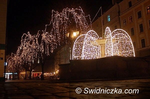 Świdnica: Iluminacje świetlne ozdobią nasze miato