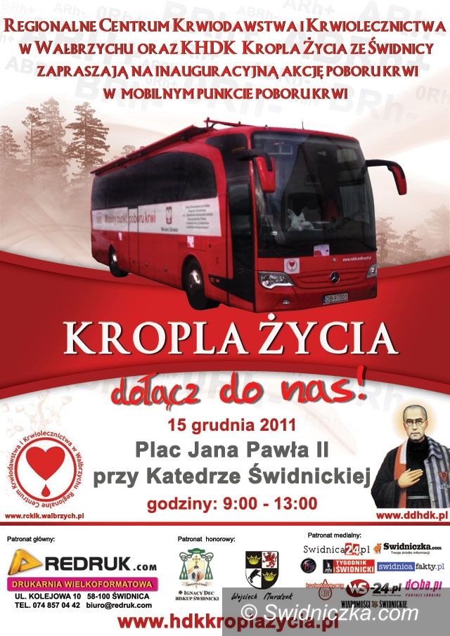 Świdnica: Kropla Życia– dołącz do Nas