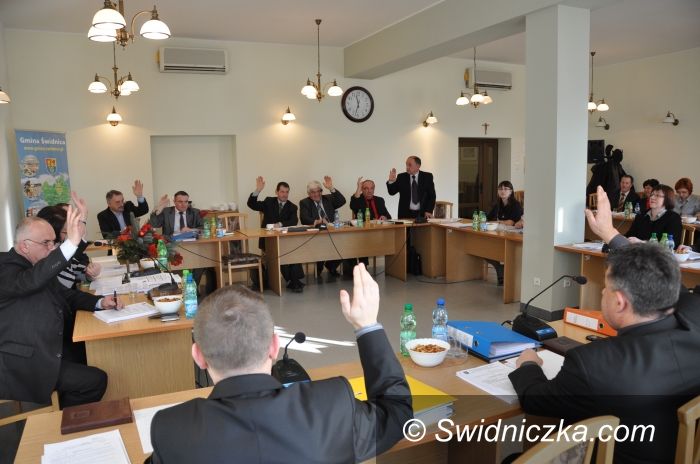 Gmina Świdnica: Jednogłośnie na tak– budżet gminy Świdnica uchwalony