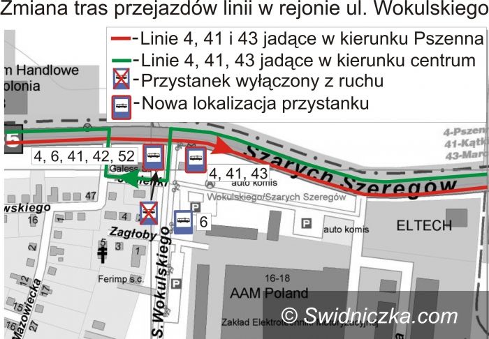 Świdnica: Przystanek w nowym miejscu