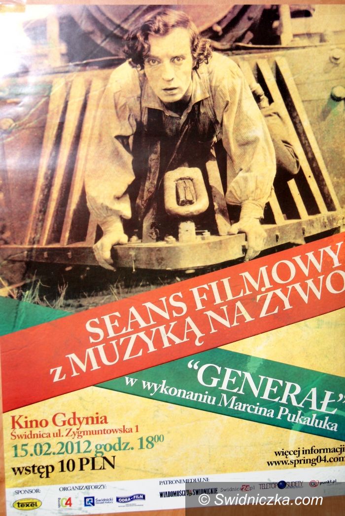 Świdnica: Film "Generał" z muzyką na żywo