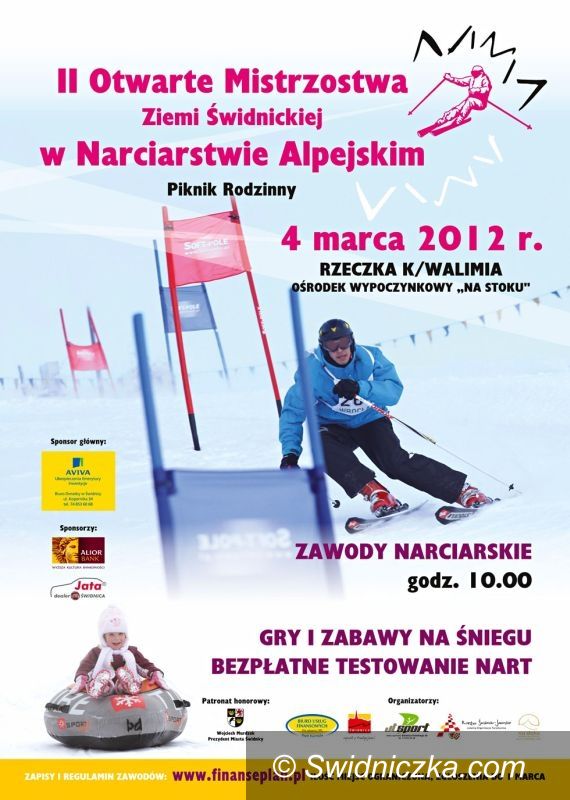 Świdnica, Rzeczka: Narciarskie mistrzostwa Świdnicy po raz drugi