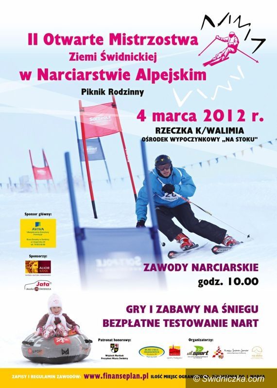 Świdnica, Rzeczka: Narciarskie mistrzostwa Świdnicy po raz drugi