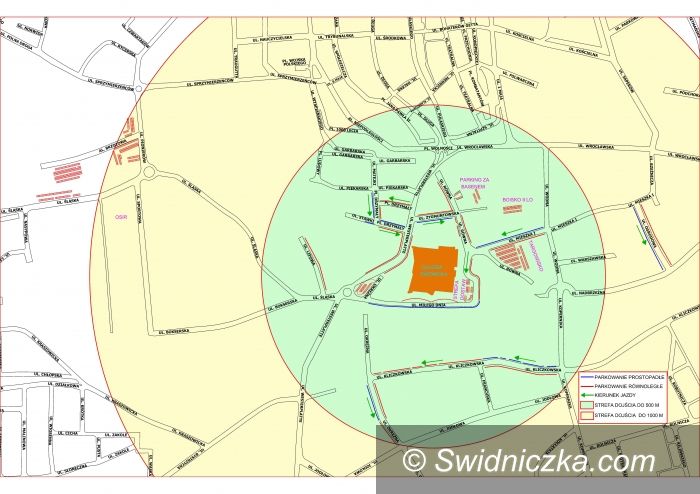 Świdnica: Zmiany w ruchu na otwarcie Galerii Świdnickiej