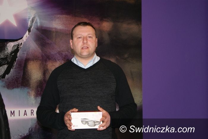 Świdnica: Wygrał telewizor 50 calowy w kinie Cinema3D