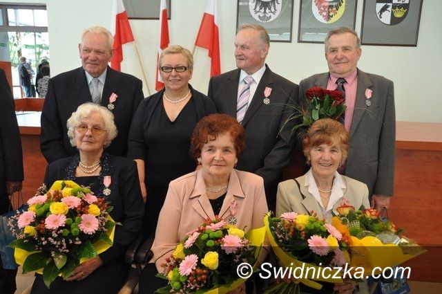 Gmina Świdnica: Pół wieku razem– złote i diamentowe gody małżeńskie